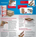 Теплозвукоизоляция Knauf ПРОФИТЕП Норма. Толщина 50 мм. В пачке 12 м.кв.