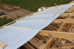 Ветрозащитная паропроницаемая мембрана ECOTEX A75. Рулон 30 м.кв. РФ.