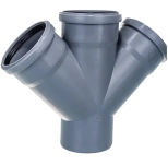 Крестовина 110/110/110х45º Ostendorf HTDA