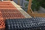 Базальтовая сетка LIHTAR 25x25 мм. Рулон 1х10 м. РБ.