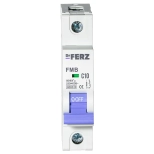 Автоматический выключатель DrFERZ FMB-C 6kA 1P 10A тип С (00058)