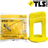 Зажим 1 мм. Система выравнивания плитки TLS Profi. В пачке 100 шт. РФ.