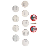 Набор шлифовальных кругов 50 мм Р80 - Р2000 + опорные тарелки 2 шт VIRA (558070)