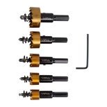 Набор коронок по металлу 16-30 мм, 5 шт VIRA (559705)