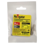 Зажим соед. изолирующий СИЗ-1 1,0-3,0 мм² Navigator серый (5 шт)