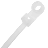 Хомут-стяжка с отверстием 150х3,6 мм Navigator белый (100 шт)