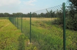 Сетка рабица в ПВХ 1,5 х 10 м ТУ. Ячейка 55х55. Проволока 2,4 мм. РБ.