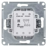 Переключатель 2-кл. проходной Schneider Electric AtlasDesign ATN000165. РФ.