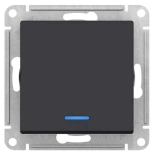 Выключатель однокл. с подсветкой Schneider Electric AtlasDesign ATN001013. РФ.