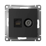 Розетка компьютерн. и телевизион. Systeme Electric AtlasDesign ATN001089