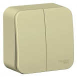 Выключатель двухкл. Schneider Electric Blanca BLNVA105017. РФ.