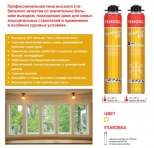 Пена Penosil GoldGun 65 зимняя под пистолет 875 мл. РФ.