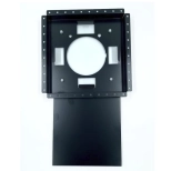 Решетка скрытого монтажа ВИЕНТО РСМ2020-ПЛИТКА 207*207, черная