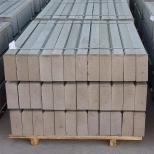 Борт (бордюр) тротуарный серый 1000х200х80 мм