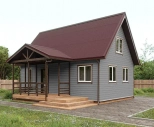 Лист кровельный Ондулин Смарт. Красный. 1,95х0,95 м. РФ.