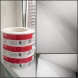 Лента Strait flex Tuff tape "Американка" 30м х 57мм. Перфор. бум. для стыков. США.