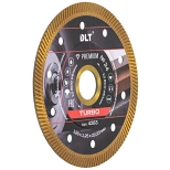Диск алмазный 125х22,2 мм DLT №24 Turbo по керамограниту (4283)