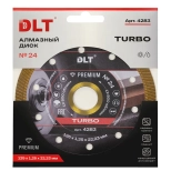 Диск алмазный 125х22,2 мм DLT Turbo по керамограниту (4283)