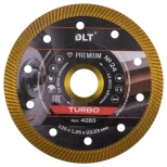 Диск алмазный 125х22,2 мм DLT Turbo по керамограниту (4283)