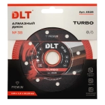 Диск алмазный 125х22,23 мм DLT №38 Turbo (4628)