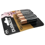 Батарейки DURACELL АА LR6/MN1500 4BP CN 4 шт