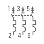 Автоматический выключатель EKF PROxima BA 47-63 3P 32A