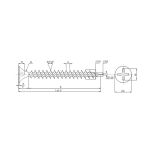 Саморез по металлу 3,5х16 (100 шт) BM001018