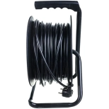 Удлинитель на катушке 50 м 4 розетки с/з Electraline 49035