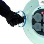 Катушка для кабеля металлическая. Electraline 94012. Китай.
