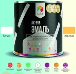 Эмаль дорожная АК-555 LIDA. Желтая. 3 кг. РБ.