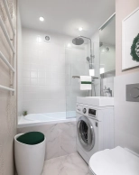 Краска Flagman 35 MAV кухня и ванная (белая, шелковисто-матовая) 1 л