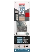 Soudal Fix All High Tack. Гибридный клей-герметик. 290 мл. Белый. Бельгия.