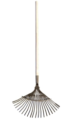 Грабли веерные пластинчатые ГВ-Л с черенком