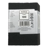 Губка шлифовальная с двумя скошенными краями Р100 Blue Dolphin