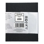 Губка шлифовальная со скошенным краем Р220 Blue Dolphin