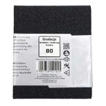 Губка шлифовальная со скошенным краем Р80 Blue Dolphin