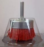 Щетка-крацовка чашка нейлоновая 50 мм HAMMER (02400-100050)