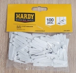 Клинья для плитки Hardy 28х8х5 мм. 2040-680001. Пачка 100 шт. Польша.