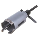 Коронка алмазная со сверлом Hilberg Laser 45 мм. HM245. По железобетону. Китай.