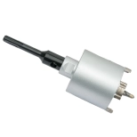 Коронка алмазная 68 мм со сверлом по железобетону Hilberg Laser HM201