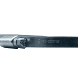 Хомут червячный 180-200 мм оцинкованный (1 шт)