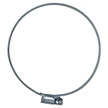 Хомут червячный 90-110 мм оцинкованный (1 шт)