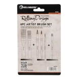 Набор художественных кистей 6 шт Rollingdog Design (81462)