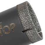 Коронка алмазная 40 мм для керамогранита и камня DLT TOP (2101)