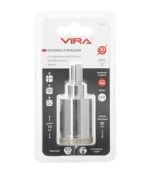 Коронка алмазная VIRA 30 мм. По керамике, керамограниту, камню. 559503. Китай.