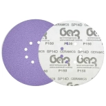 Шлифовальный круг 225 мм БАЗ SP14D Purple line Р150