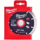 Круг алмазный сегментированный Milwaukee DU 125x22,23 мм. Китай.