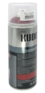Эмаль аэрозольная для профнастила KUDO RAL 3005 (красный) 520 мл, KU-03005R