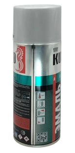 Эмаль аэрозольная универсальная KUDO (серебро металлик) 520 мл, KU-1026