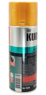 Эмаль аэрозольная универсальная KUDO (золото металлик) 520 мл, KU-1028